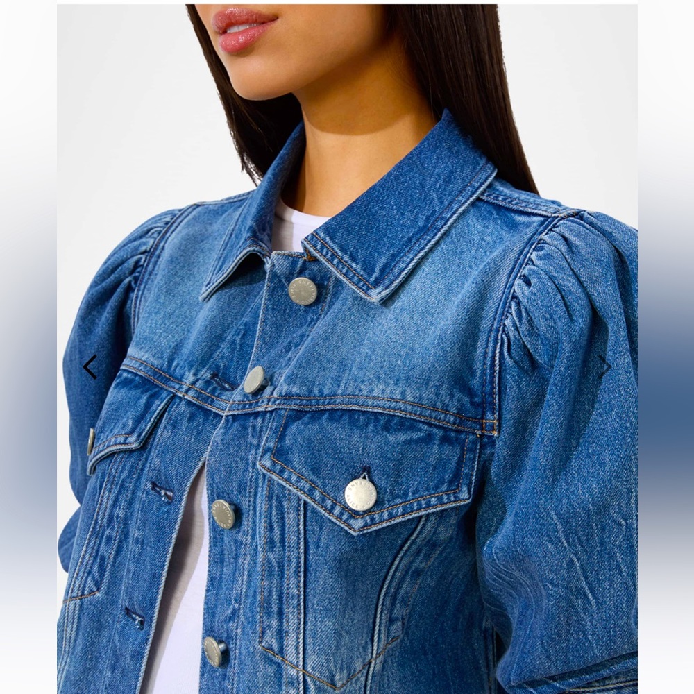 Alice + Olivia Blue Jean Jacket